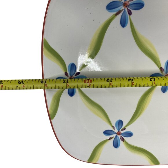 Southern Living At Home Gail Pittman Floral Rectangular Serving Platter - Picture 4 of 6